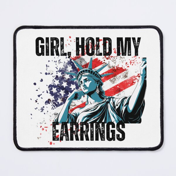 Item preview, GIRL, HOLD MY EARRINGS designed and sold by adviewlife.