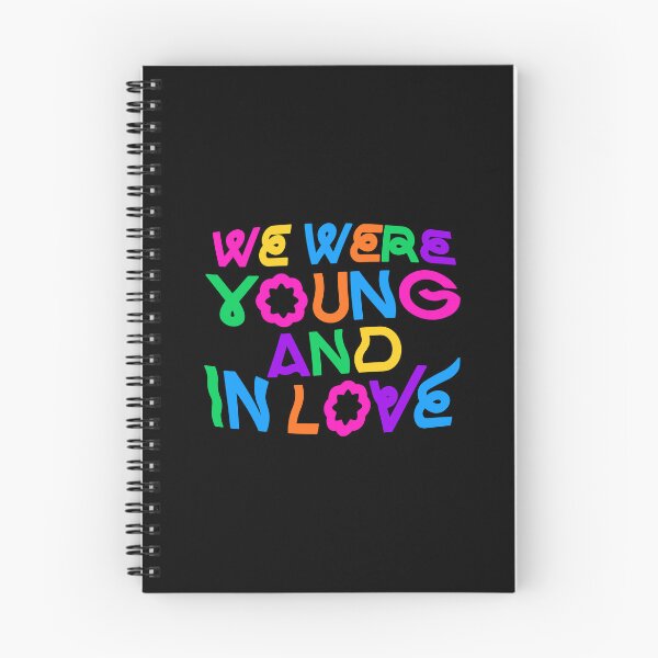 Item preview, Young and in Love – retro bold lyric lettering (colors) designed and sold by didijuca.