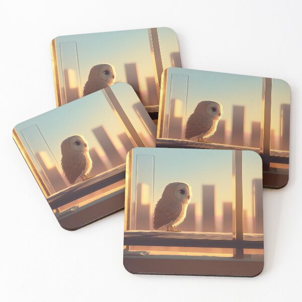 Item preview, A beautiful cartoon style owl. designed and sold by DSAHART.
