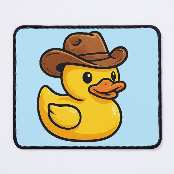 Item preview, rubber duck cowboy hat  designed and sold by OnlyTheWest.