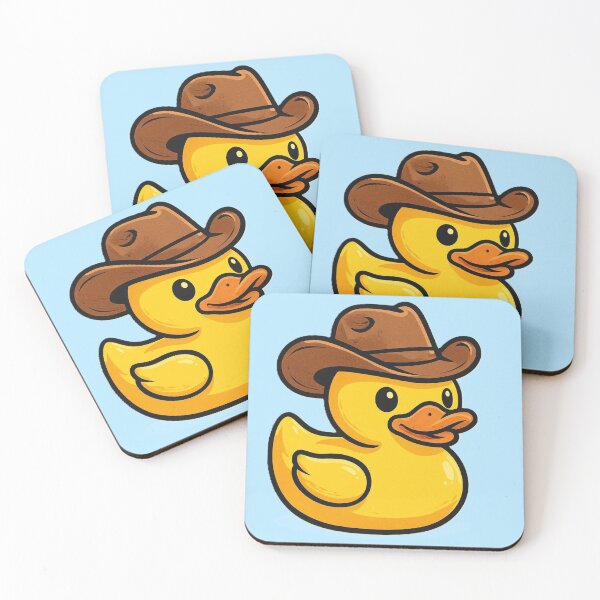 Item preview, rubber duck cowboy hat  designed and sold by OnlyTheWest.