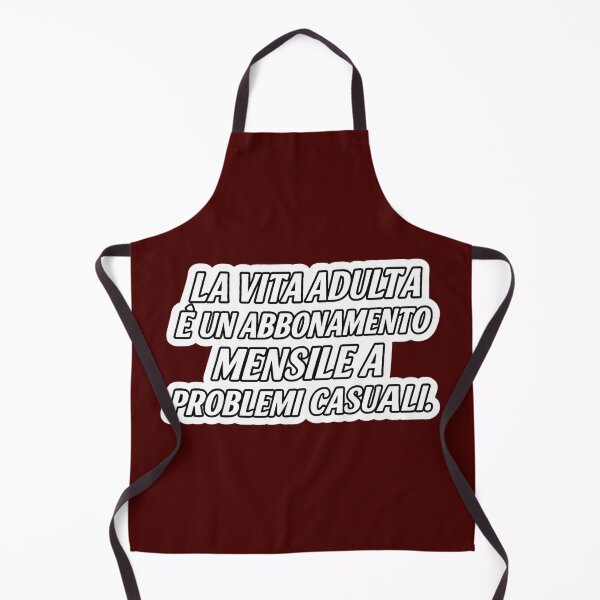 Item preview, La Vita Adulta è un Abbonamento a Problemi – Frase Ironica designed and sold by IroniaeCo.