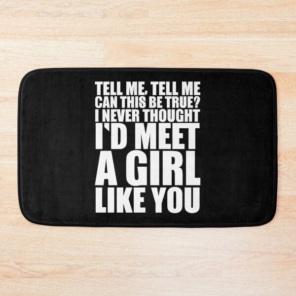 Item preview, Can this be true? – bold punk love lyric art (white) designed and sold by didijuca.