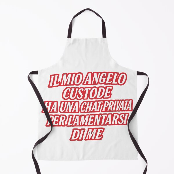 Item preview, IL MIO ANGELO CUSTODE HA UNA CHAT PRIVATA PER LAMENTARSI DI ME – Frase Ironica designed and sold by IroniaeCo.