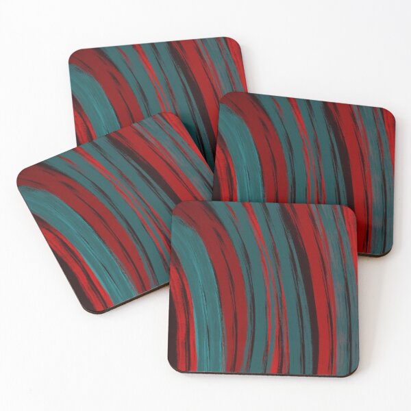Item preview, Modern, abstract elegant design with class in red, black and blue grey designed and sold by Susanna Schorr.