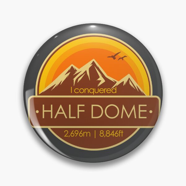 Item preview, I Conquered Half Dome Hiker's Collectable designed and sold by LegsMiserable.