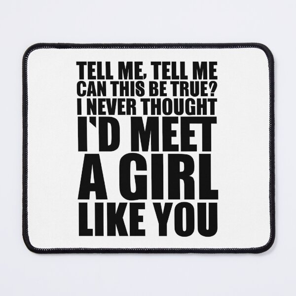 Item preview, Can this be true? – bold punk love lyric art (black) designed and sold by didijuca.