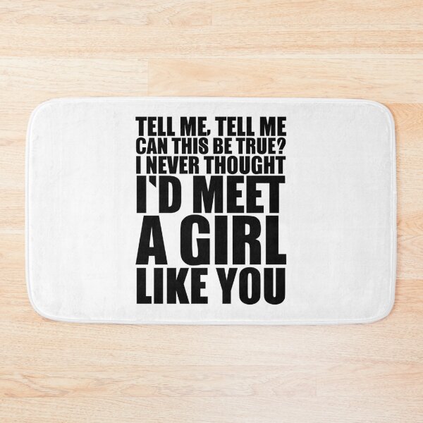 Item preview, Can this be true? – bold punk love lyric art (black) designed and sold by didijuca.