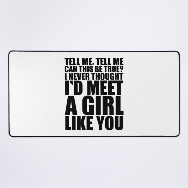 Item preview, Can this be true? – bold punk love lyric art (black) designed and sold by didijuca.
