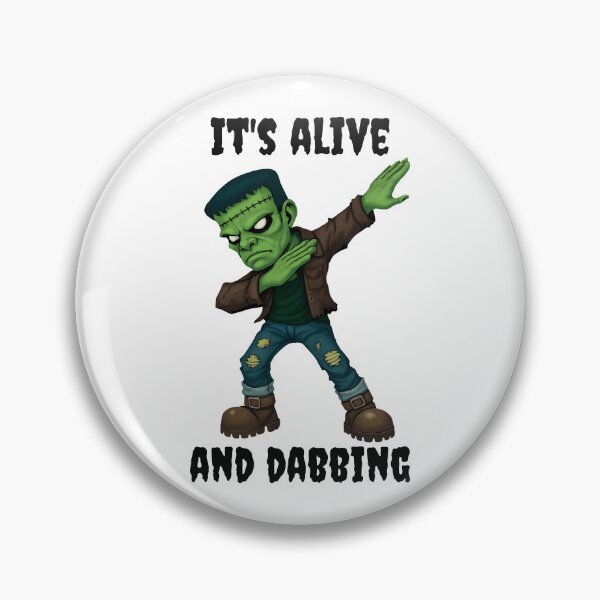Item preview, Stitched Monster is alive and dabs for Halloween designed and sold by HandicraftArt.