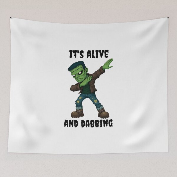 Item preview, Stitched Monster is alive and dabs for Halloween designed and sold by HandicraftArt.