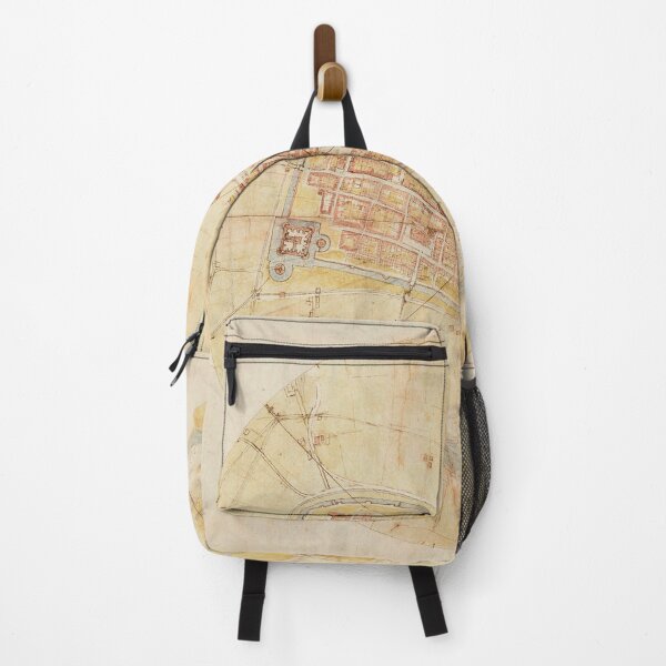 Item preview, A map of Imola by Leonardo da Vinci designed and sold by Vintage Designs +.