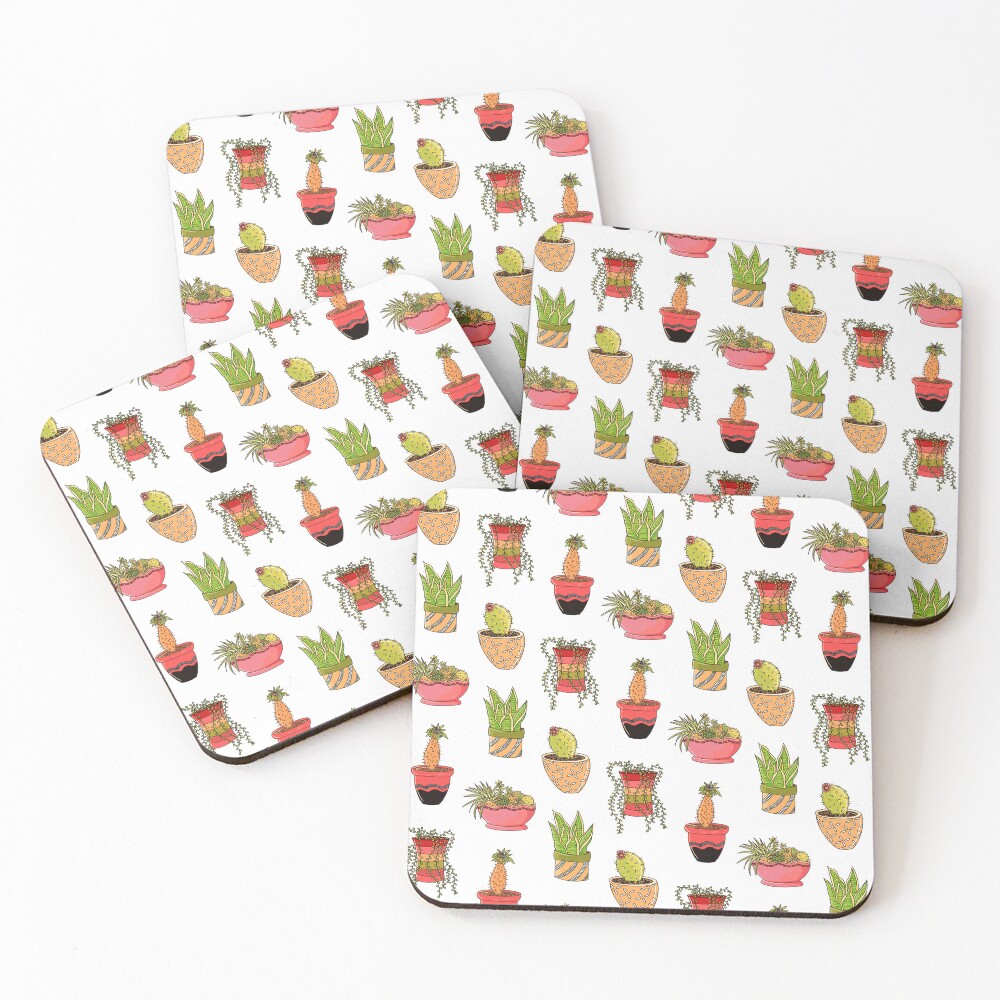 Item preview, Coasters (Set of 4) designed and sold by cat-a-pilla.
