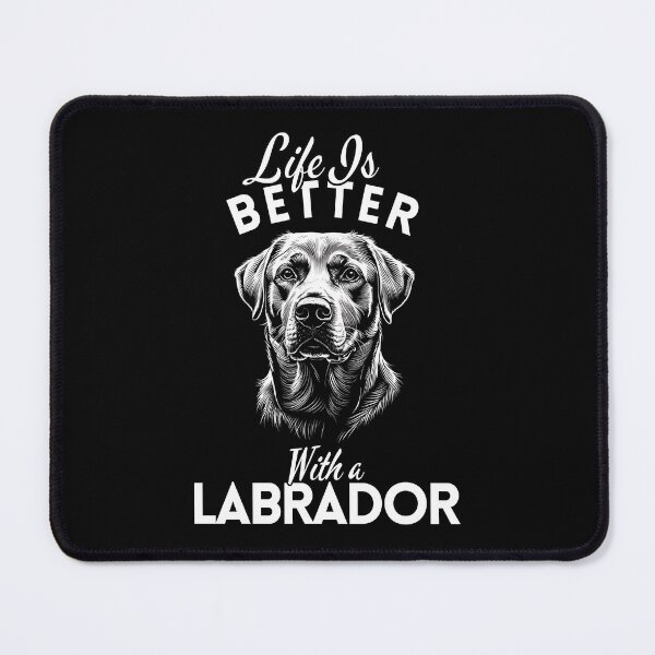 Item preview, Life Is Better With a Labrador – Minimalist Friendly and Loyal Retriever Design designed and sold by GoodyPaws.