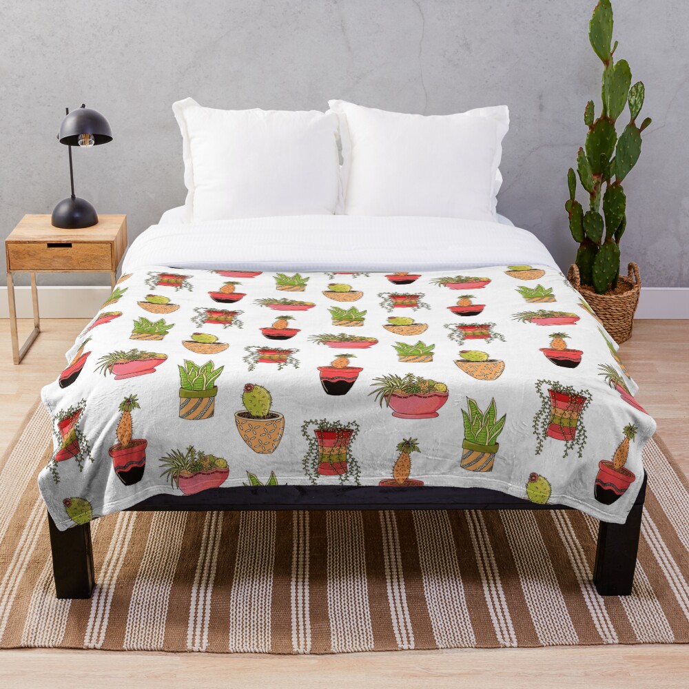 Item preview, Throw Blanket designed and sold by cat-a-pilla.