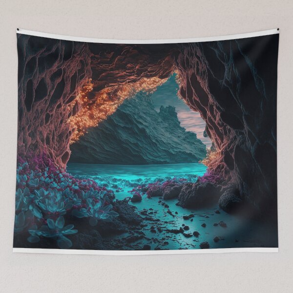 Item preview, A beautiful endless bioluminescence cavern designed and sold by DSAHART.