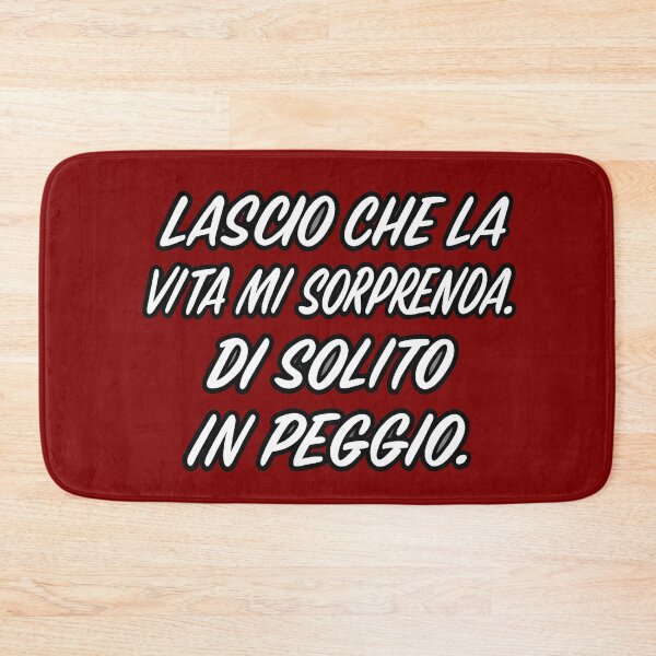 Item preview, Lascio che la vita mi sorprenda. Di solito in peggio. designed and sold by IroniaeCo.