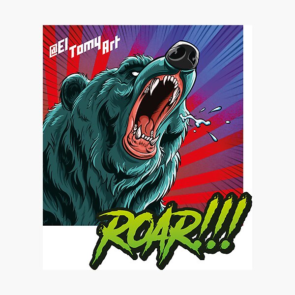 Item preview, Angry Bear designed and sold by ElTomyArt.