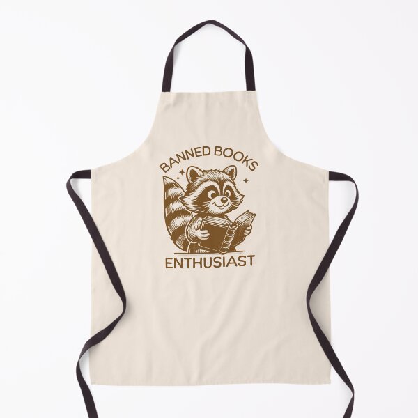 Item preview, Banned Books Enthusiast Book Lover Raccoon designed and sold by KLArtzStore.