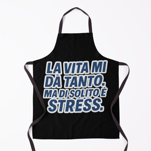 Item preview, LA VITA MI DÀ TANTO – MA DI SOLITO È STRESS | Frase Ironica designed and sold by IroniaeCo.