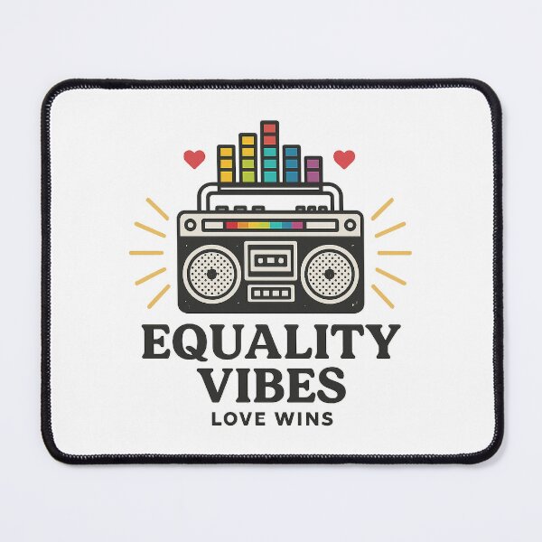 Item preview, Equality Vibes – Love Wins Rainbow Boombox designed and sold by Fantsy-world.
