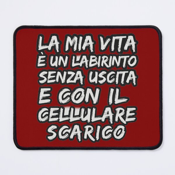 Item preview, La mia vita è un labirinto senza uscita – Frase ironica esistenziale | IroniaeCo designed and sold by IroniaeCo.