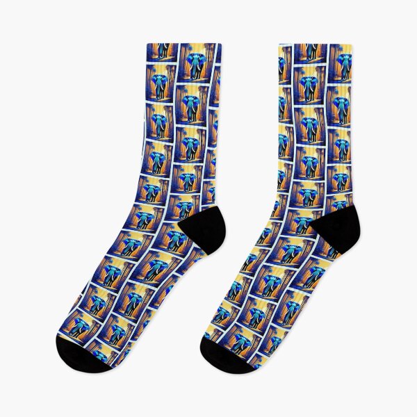 Item preview, Mystic Elephant: Sunset Forest Journey designed and sold by Health And Fitness Posts e-Store.