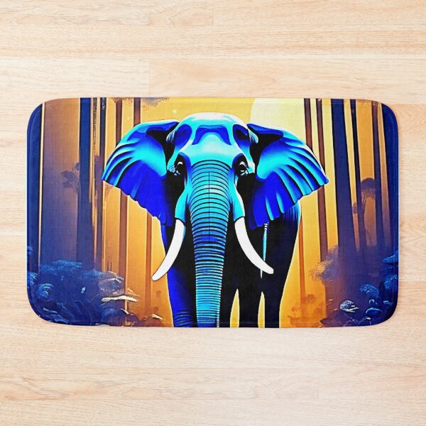 Item preview, Mystic Elephant: Sunset Forest Journey designed and sold by Health And Fitness Posts e-Store.