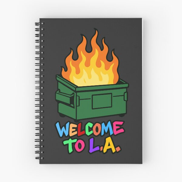 Item preview, LA Riots Dumpster Fire designed and sold by muskitt.