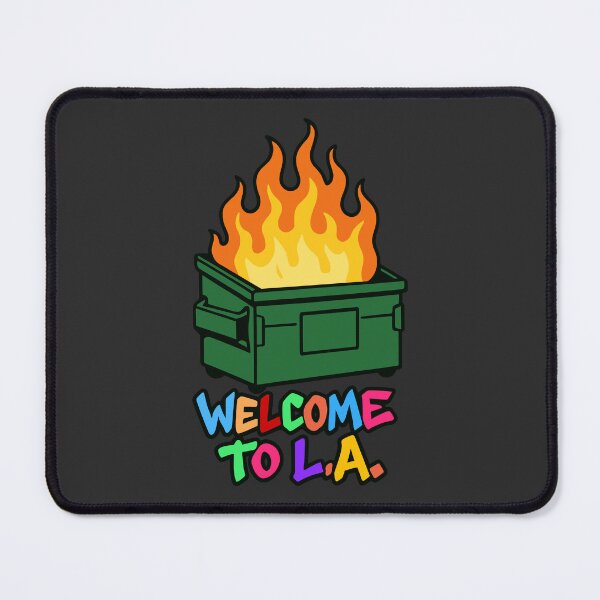 Item preview, LA Riots Dumpster Fire designed and sold by muskitt.