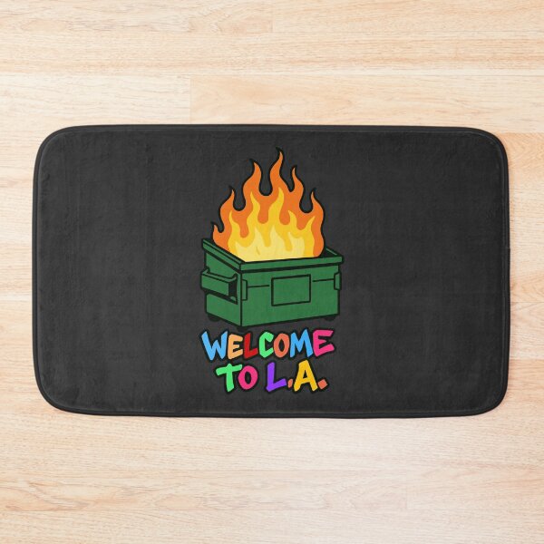 Item preview, LA Riots Dumpster Fire designed and sold by muskitt.