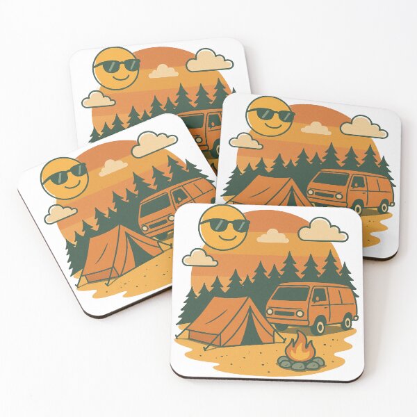 Item preview, Chill Campfire Vibes - 70s Style designed and sold by MonoArt MA.