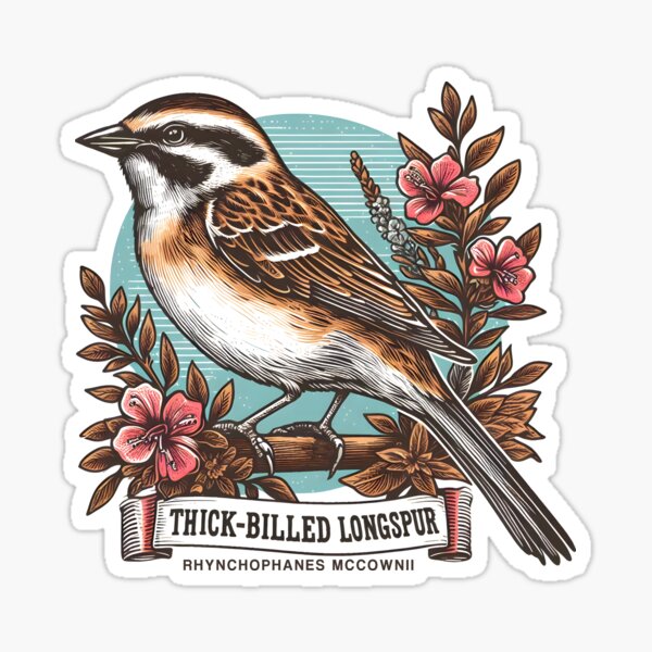 Item preview, Thick-billed Longspur 4 designed and sold by theAVIARY7.