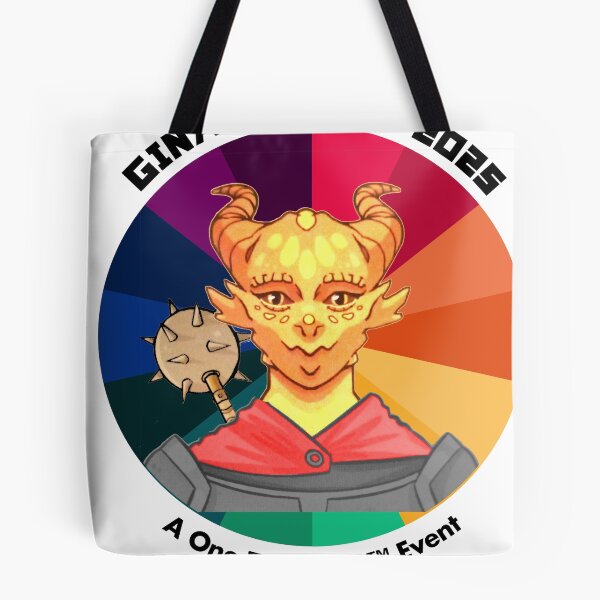 Artikelvorschau, Drachengeborener Paladin Gina Promo Schwarz entworfen und verkauft von Gina's Emporium.