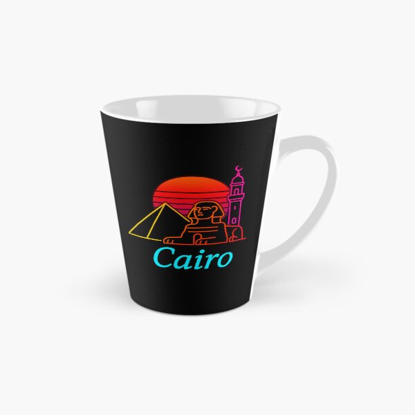 Item preview, Cairo Neon Skyline Collection: Futuristic City Lights designed and sold by Design_Your_Day.