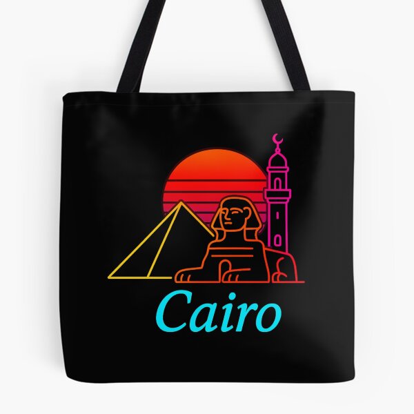 Item preview, Cairo Neon Skyline Collection: Futuristic City Lights designed and sold by Design_Your_Day.