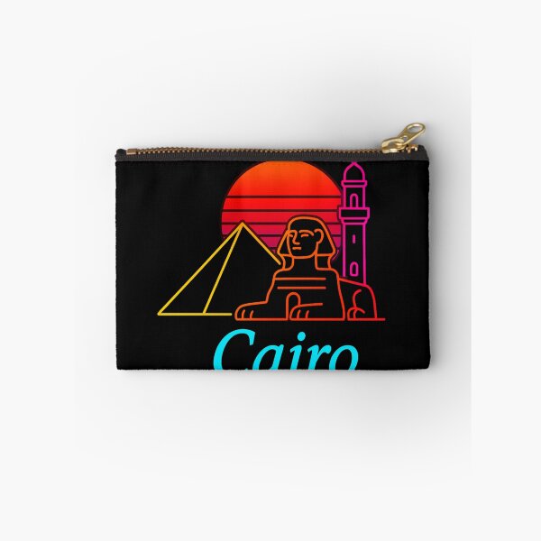 Item preview, Cairo Neon Skyline Collection: Futuristic City Lights designed and sold by Design_Your_Day.