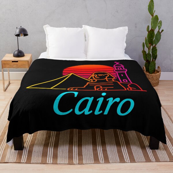 Item preview, Cairo Neon Skyline Collection: Futuristic City Lights designed and sold by Design_Your_Day.