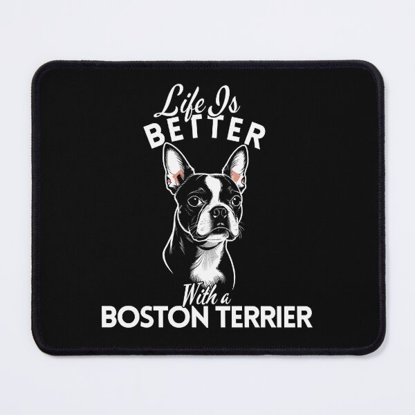 Item preview, Life Is Better With a Boston Terrier – Minimalist Charming and Dapper Dog Design designed and sold by GoodyPaws.