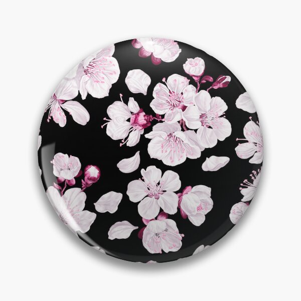 Artikelvorschau, Rosa Kirschblüten Sakura Blumen entworfen und verkauft von Windmill Wildflowers.