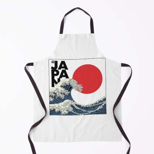 Item preview, JAPAN WITH THE GREAT WAVE AND MOON designed and sold by Clarice-AdeleCo.