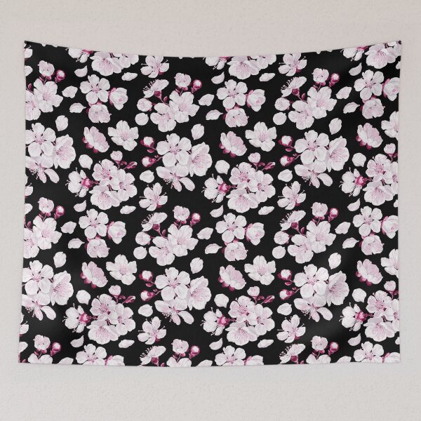 Item preview, Pink Cherry Blossoms Sakura Floral designed and sold by Windmill Wildflowers.