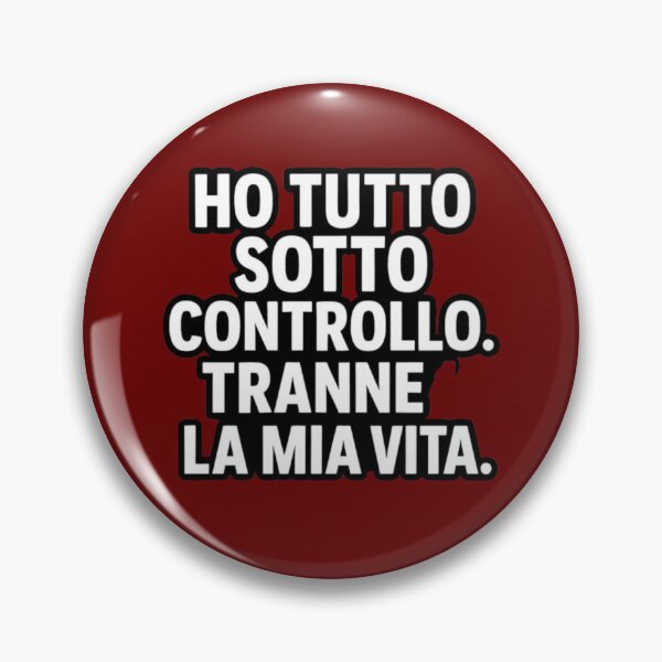 Item preview, Ho tutto sotto controllo. Tranne la mia vita – Frase Ironica Minimal | IroniaeCo designed and sold by IroniaeCo.