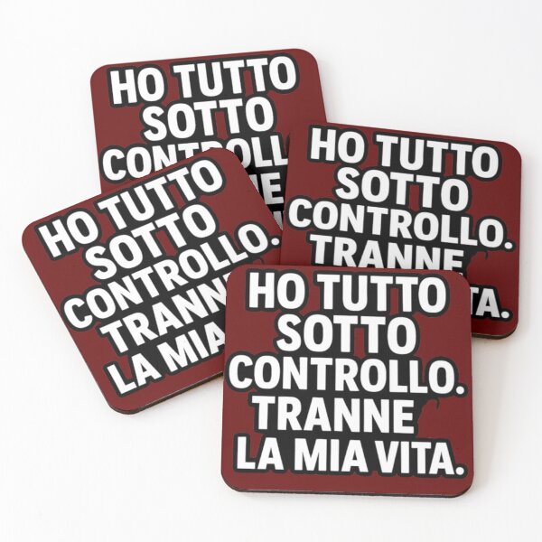 Item preview, Ho tutto sotto controllo. Tranne la mia vita – Frase Ironica Minimal | IroniaeCo designed and sold by IroniaeCo.