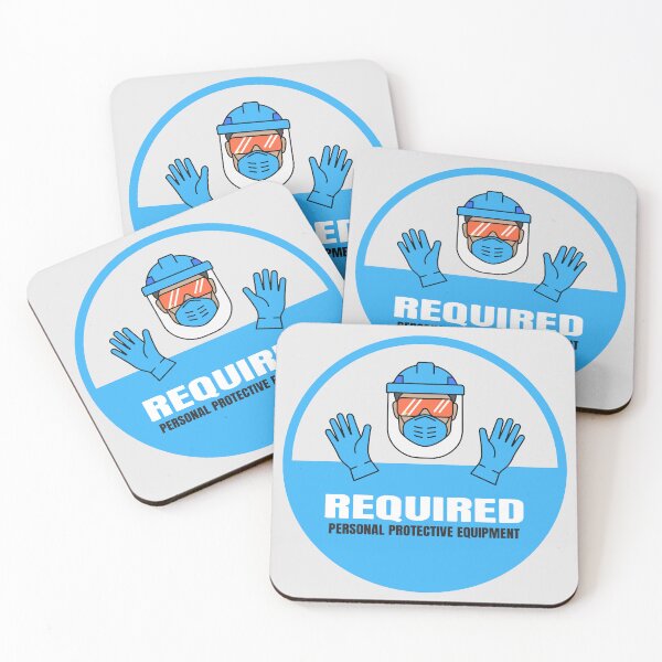 Item preview, Required Personal Protective Equipment Sign designed and sold by KiwiRider.