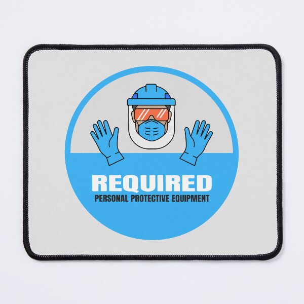 Item preview, Required Personal Protective Equipment Sign designed and sold by KiwiRider.