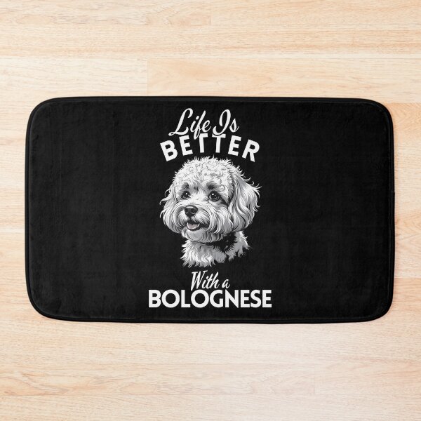Item preview, Life Is Better With a Bolognese – Minimalist Elegant and Loyal Companion Design designed and sold by GoodyPaws.