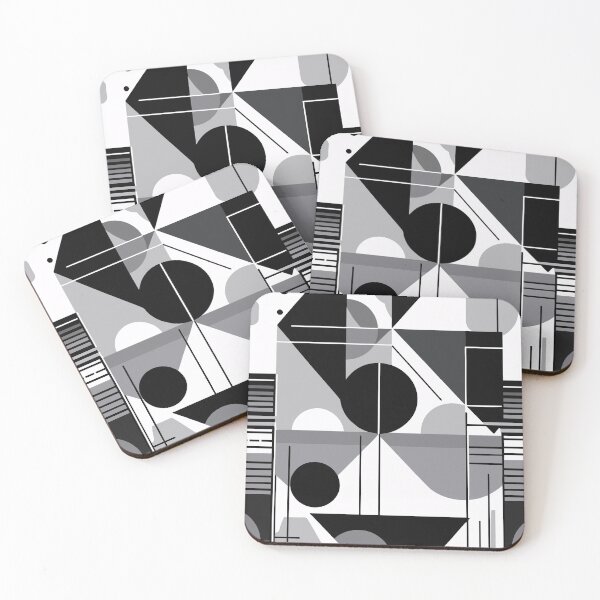 Artikelvorschau, Geometrisches monochromes Muster entworfen und verkauft von JrSkDesign ✅ .