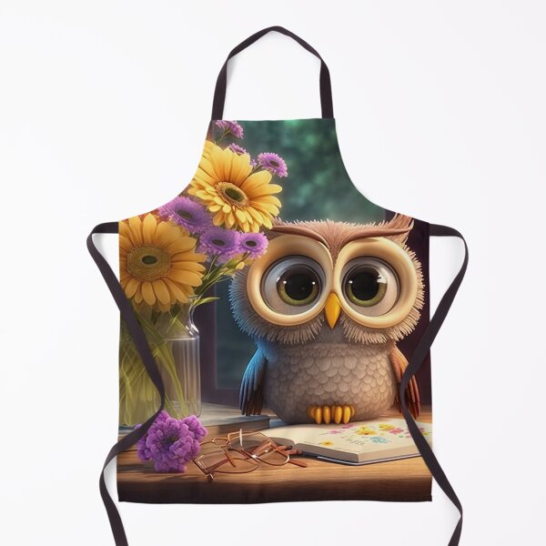 Item preview, A cute baby cartoon owl relaxing. designed and sold by DSAHART.