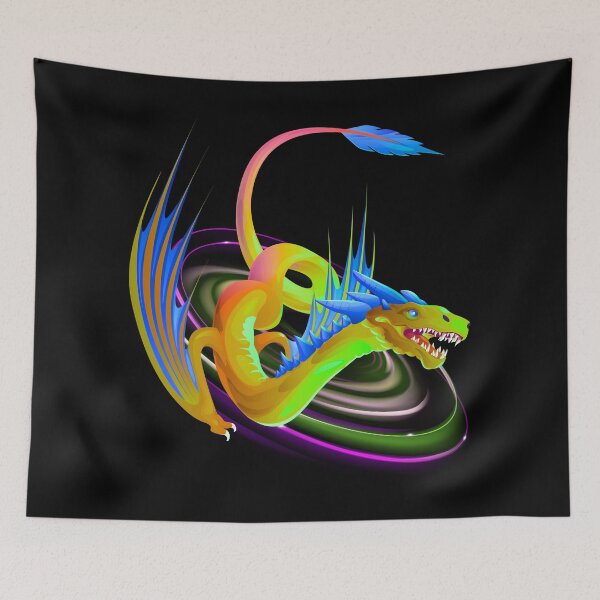 Item preview, FUTURISTIC DRAGON designed and sold by stickersrafisa.